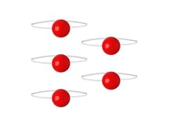 TOYANDONA 5Pcs Light Up Clown Noses (4.5*3.5cm)