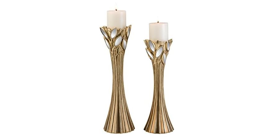Antique Style Golden Candle Holder A Centerpiece Of Timeless Luxury