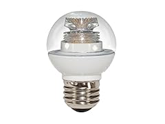 G16.5 E26 Base 350 Lumen LED Bulb Six Pack