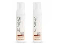 St. Moriz 2Pk Tanning Mousse, Medium