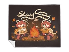 "Stay Cozy" Mink Fleece Blanket
