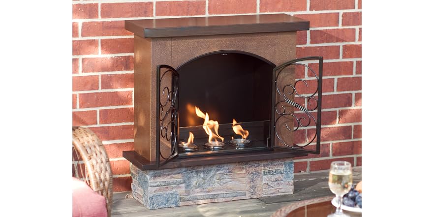 Aspen Indoor/Outdoor Fireplace