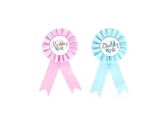Ambishi Satin Fabric Daddy and Mommy Pin