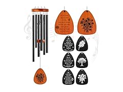 StellaRose Matte Textured black Wind Chimes