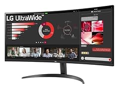 LG 34" WQHD Curved Monitor | 34WR50QK-B