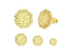 Kavfeeo Cubic Zirconia Stud Earrings