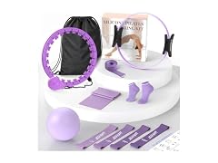 JKSHMYT Weighted Infinity Hoop Pilates