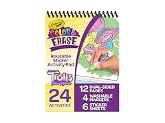 Crayola Trolls Color & Erase Activity Pad