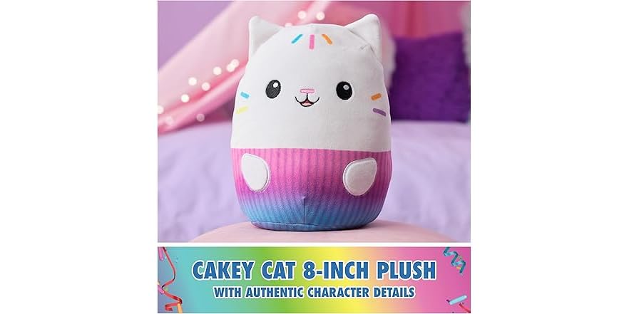 Cakey Cat Squishy Plush Toy