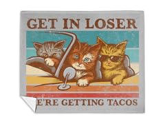 "Get in Loser- We're getting Tacos" Mink Fleece Blanket