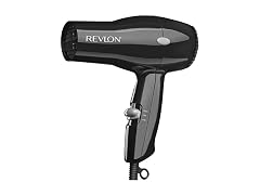 Revlon Compact Hair Dryer 1875W Travel, Black