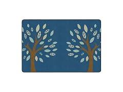 Flagship Carpets TreesRug 6x9 Calming