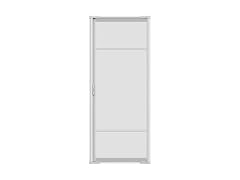 Brisa White Retractable Screen Door 80"