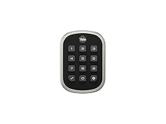 Yale Push Button Deadbolt Satin