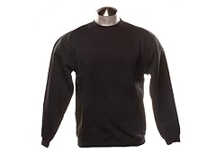 Crew-Neck Sweatshirt - Black