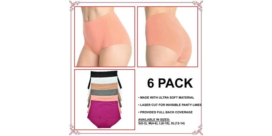 Lasercut High Waist Brief - Carina