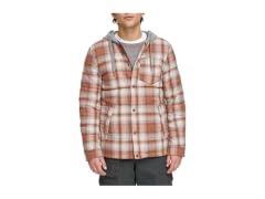 Levi's Men's (L) Men's Quilted Plaid Shirt Jacket