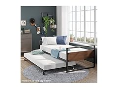 ZINUS Suzanne Bamboo and Metal Daybed