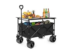 SHINLEYPACK Collapsible Wagon with Table