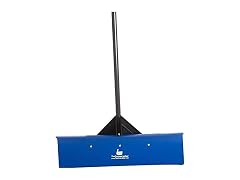 Snowcaster 30in Snow Pusher Shovel Blue