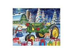 Springbok Festive Farm Surprise 500 Piece Jigsaw Puzzle