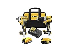 DEWALT DCK249E1M1 20V MAX XR Hammer/Impact Kit