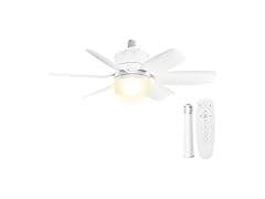 Ceiling Fan with Lights and Remote Control