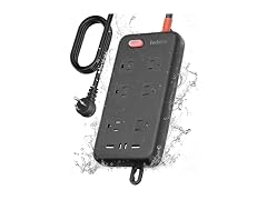 iwister Outdoor Power Strip IPX6 6FT