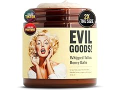 Evil Goods EGBT3 Whipped Beef Tallow and Honey - 2 Pack