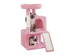 Yaheetech Cat Tree for Indoor Pets, 36in Tower Condo