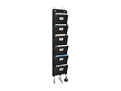 coastal rose Over the Door File Organizer, 6 Organ