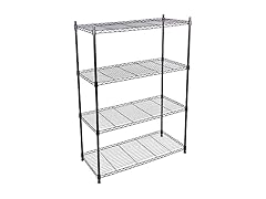 Elevon 4-Shelf Adjustable, Heavy Duty Storage Shelving Unit