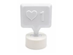 Brilliant Ideas Heart Notification LIKE Lamp