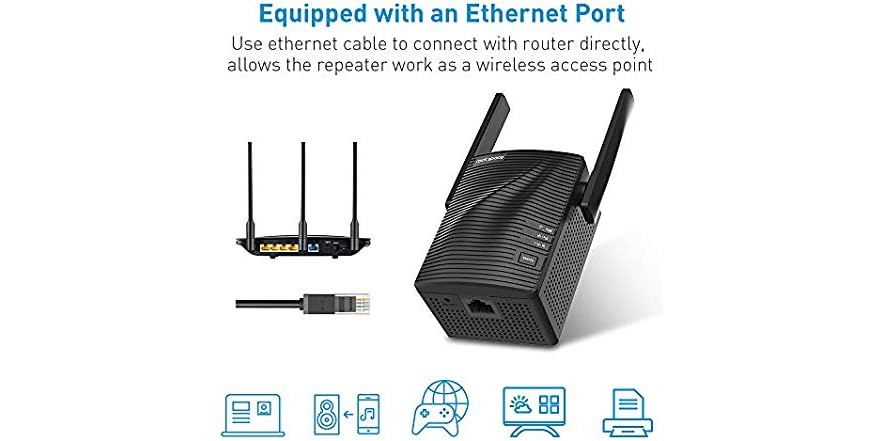 ROCK SPACE WiFi Extender ROCK SPACE WiFi Extender