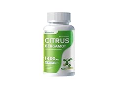 Organic Citrus Bergamot 1400mg, 120 Capsules