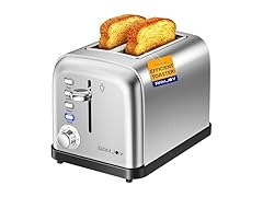 2 Slice Toaster Extra Wide Slots
