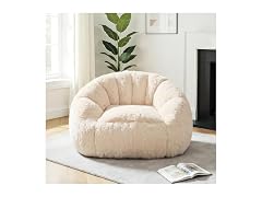 CangLong Bean Bag Chair Light Apricot