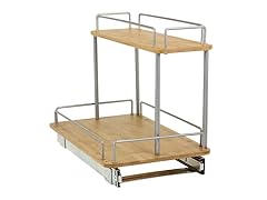 Bamboo 2-Tier Under-Sink Organizer 11.5W