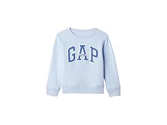 GAP Boys (0-3 MOS) Logo Sweatshirt Bicoastal Blue