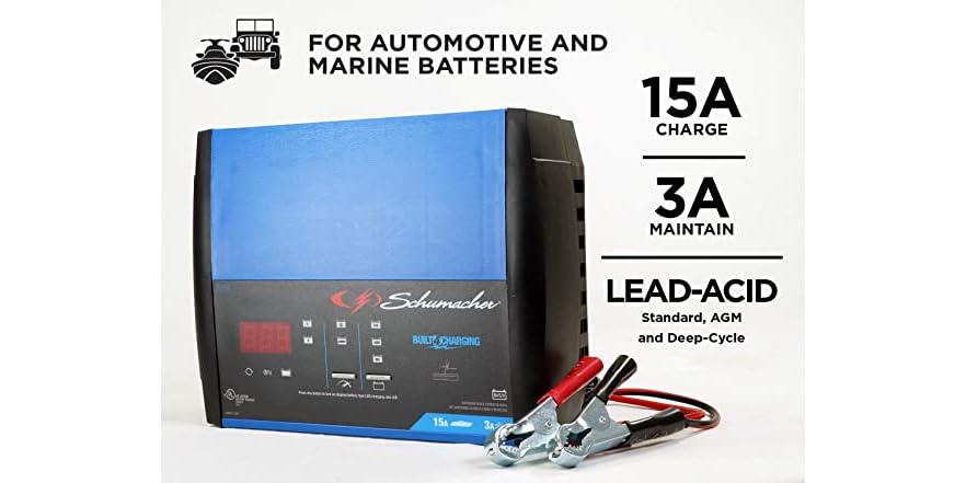 Schumacher Fully Automatic Battery Charger