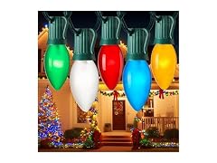 Brightown Multicolor C9 Christmas Lights
