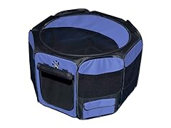 Octagon Pet Pen w Removable Top - Lavender