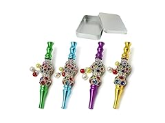 VOVCAMLS 4PCS Metal Hookah Tips