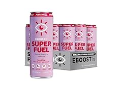 12PK EBOOST SUPER FUEL Healthy Energy Drink -Strawberry