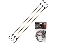 Keeper - 24” Bungee Cord, 3 Pack