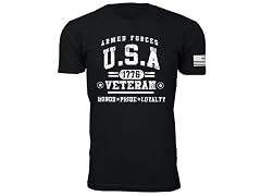 Men Support U.S. Veterans T-Shirt