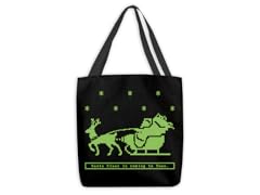 "Christmas Trail" Large Tote Bag