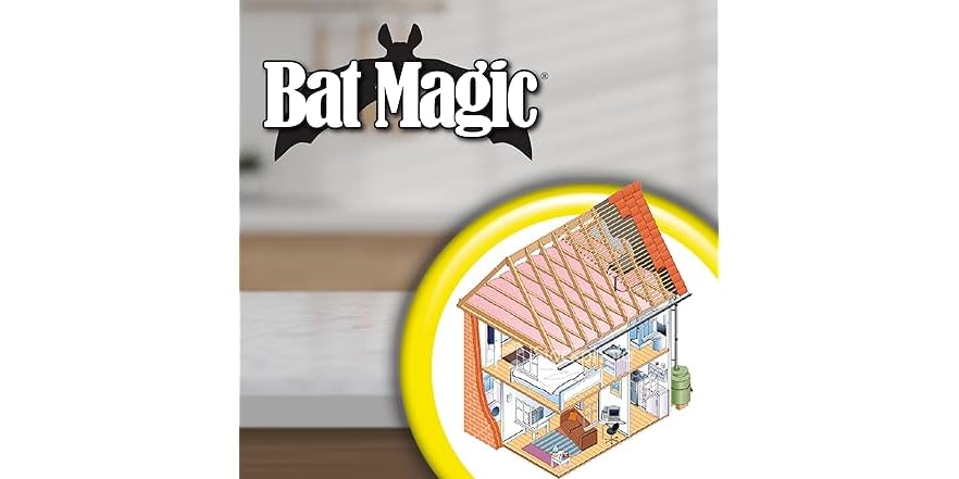 Bonide Bat Magic Bat Repellent, Pack of 4