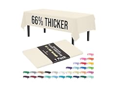 *Premium* Ivory Table cover 54" x 108"