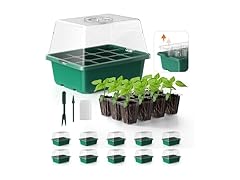 POROLIR 10-Piece Seed Starter Kit
